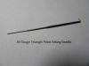 36 gauge triangle point felting needle