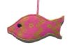 Pink and Green Fish Ornament