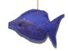 Blue and Orange Fish Ornament