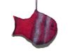 Red Stripey Fish Ornament #2